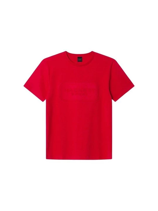 Foto van product T-shirt print Hackett London rood