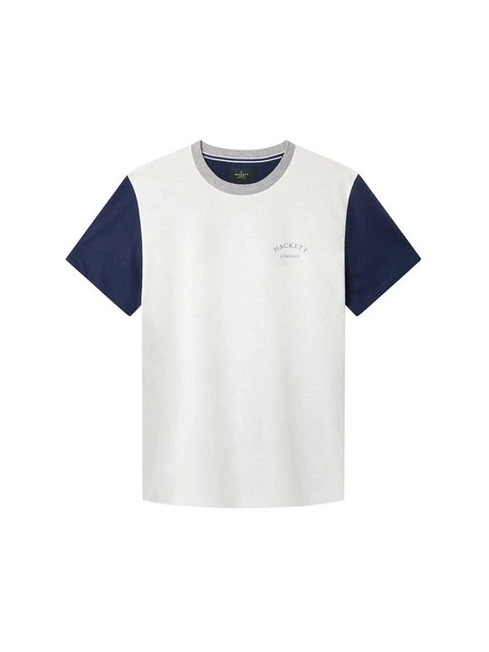 Foto van product T-shirt print Hackett London wit