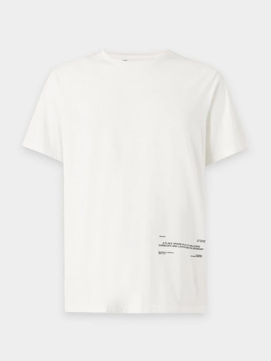 Foto van product T-shirt print Haglöfs crème
