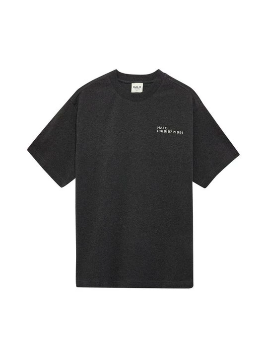 Foto van product T-shirt print Halo donkergrijs