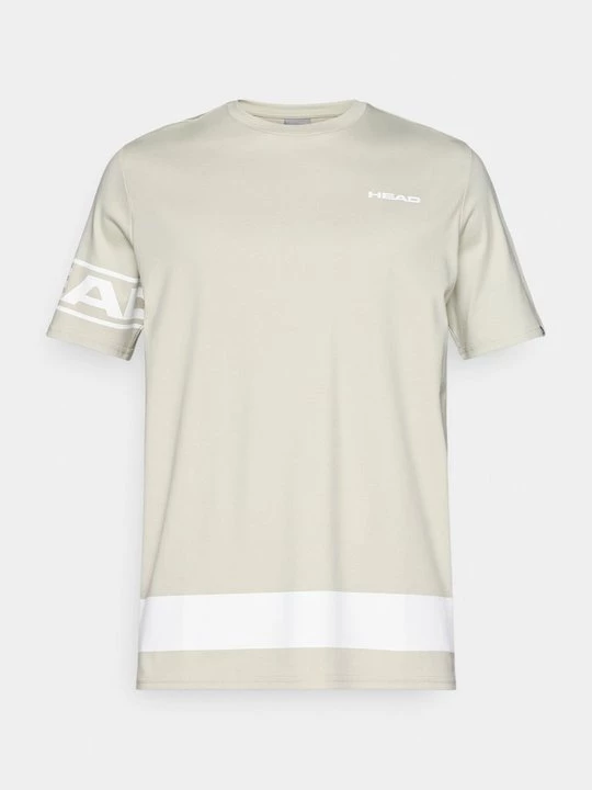 Foto van product T-shirt print Head grijs