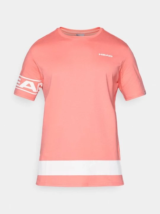 Foto van product T-shirt print Head oranje
