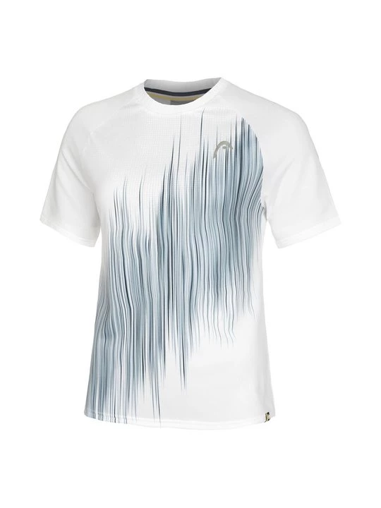 Foto van product T-shirt print Head wit