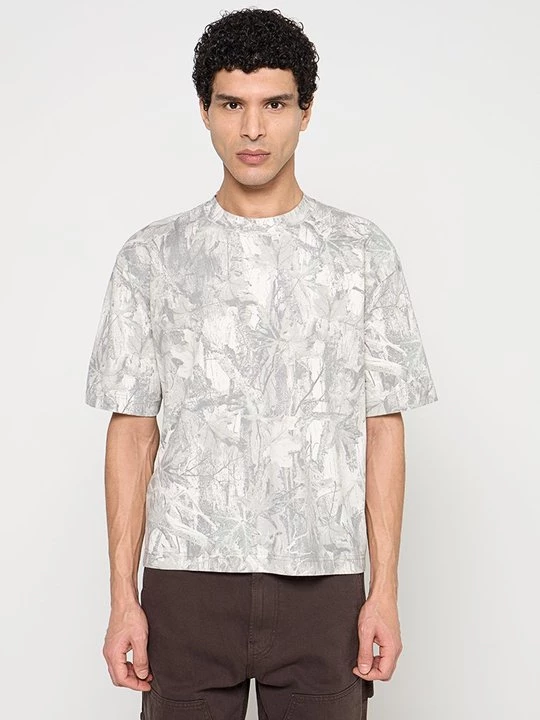 Foto van product T-shirt print Hollister Co. grijs
