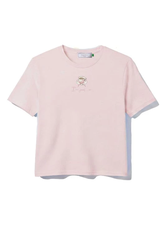 Foto van product T-shirt print House Of Sunny roze