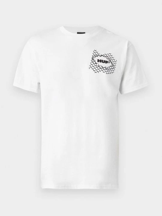 Foto van product T-shirt print HUF wit