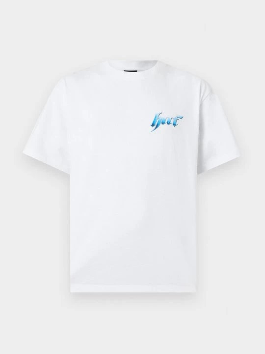 Foto van product T-shirt print HUF wit