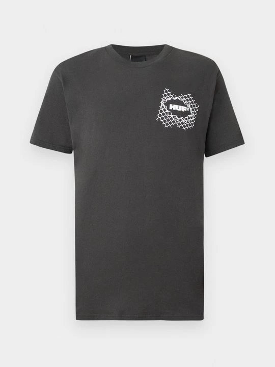 Foto van product T-shirt print HUF zwart