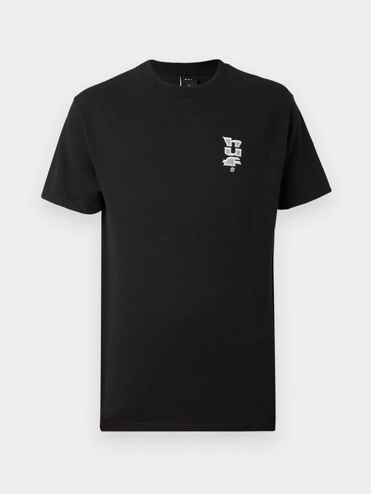 Foto van product T-shirt print HUF zwart