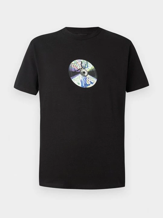 Foto van product T-shirt print HUF zwart