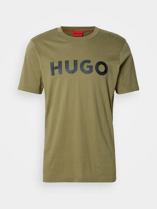 Foto van product T-shirt print Hugo groen
