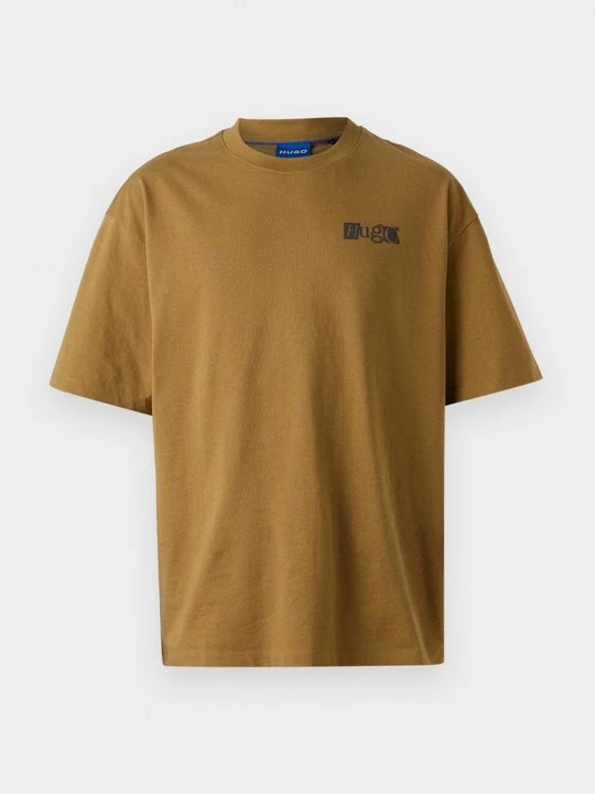 Foto van product T-shirt print Hugo groen
