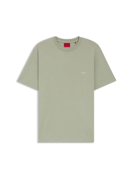 Foto van product T-shirt print Hugo lichtgroen