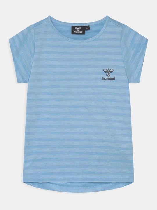 Foto van product T-shirt print Hummel lichtblauw