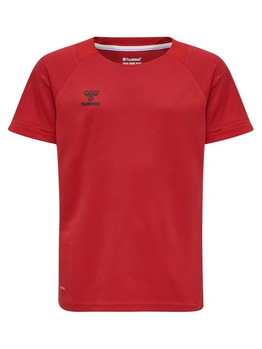 Foto van product T-shirt print Hummel rood