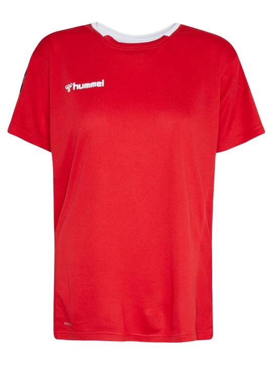 Foto van product T-shirt print Hummel rood