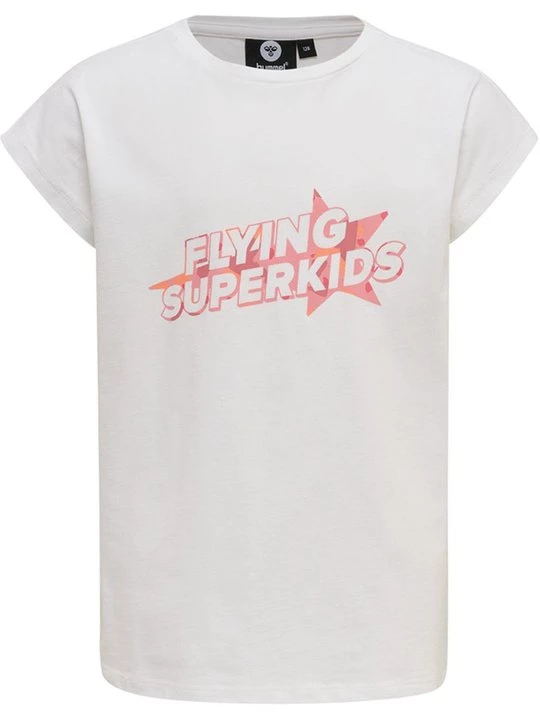 Foto van product T-shirt print Hummel wit
