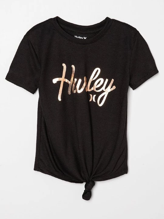 Foto van product T-shirt print Hurley zwart