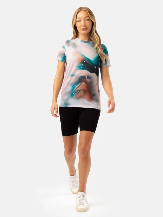 Foto van product T-shirt print HYPE crème