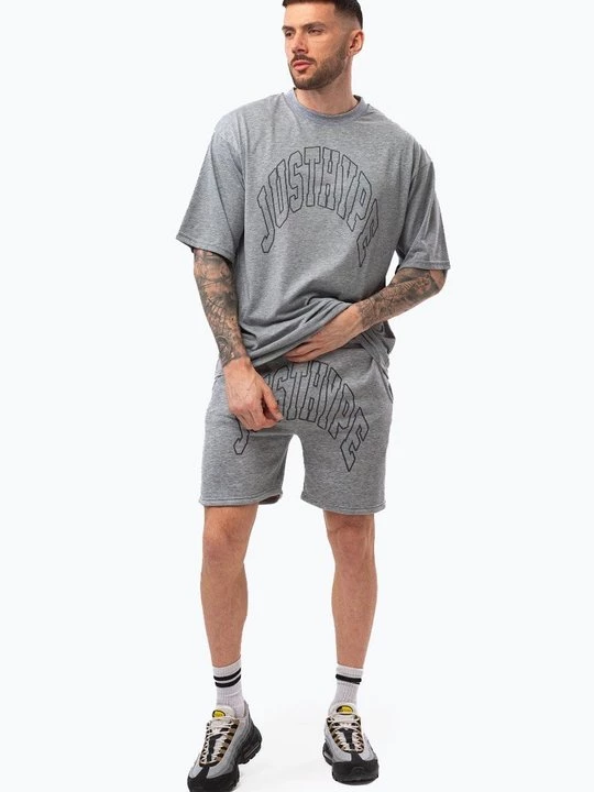 Foto van product T-shirt print HYPE lichtgrijs