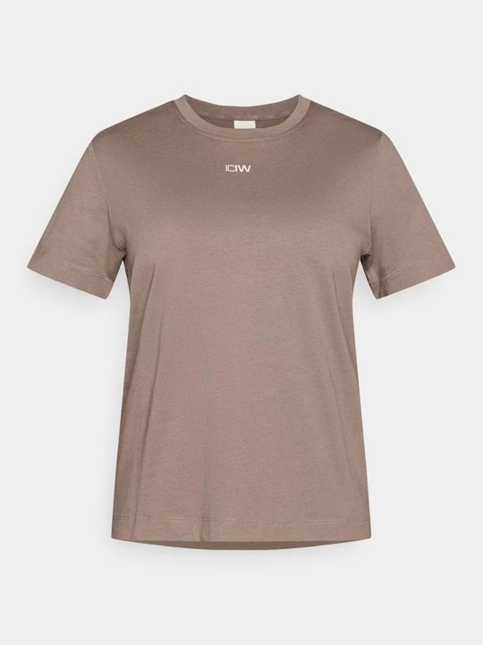 Foto van product T-shirt print ICANIWILL donkergrijs