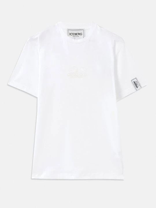 Foto van product T-shirt print Iceberg wit