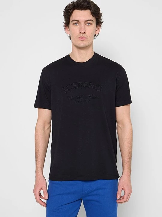 Foto van product T-shirt print Iceberg zwart