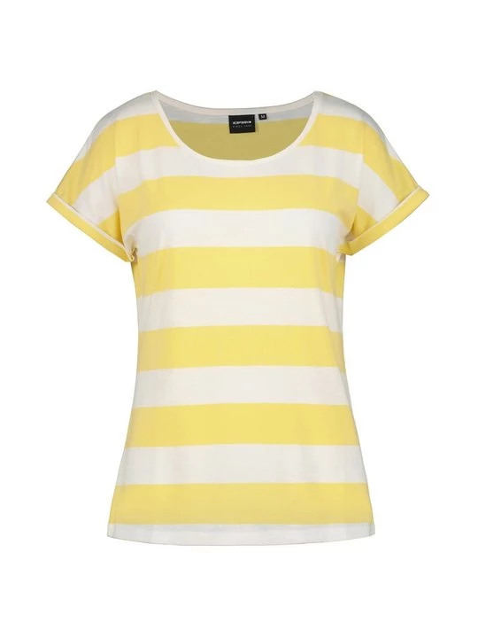 Foto van product T-shirt print icepeak lichtgeel
