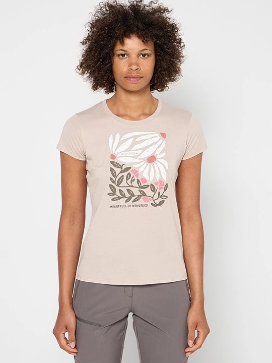 Foto van product T-shirt print icepeak lichtgrijs