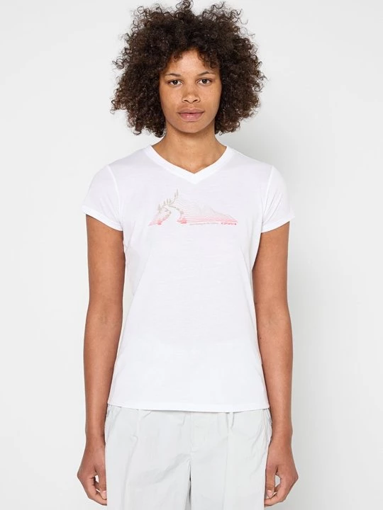 Foto van product T-shirt print icepeak wit
