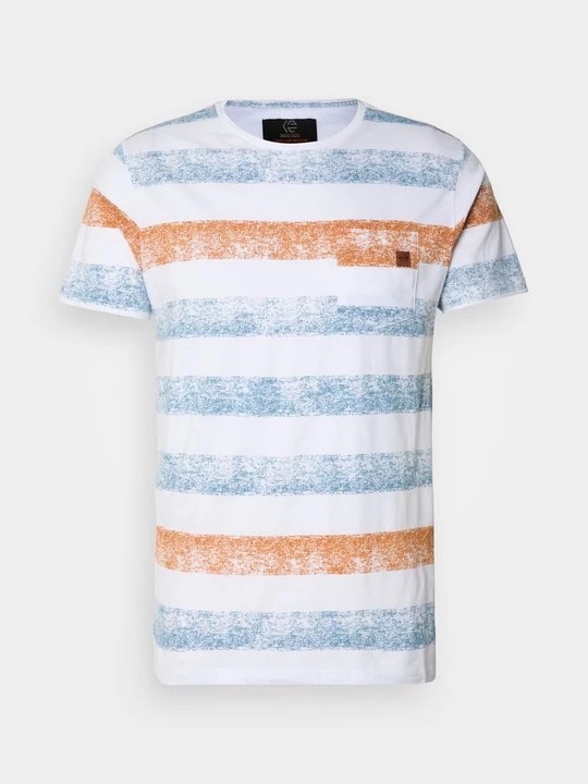 Foto van product T-shirt print INDICODE bruin