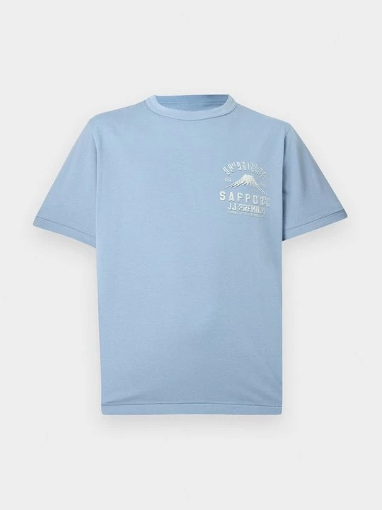 Foto van product T-shirt print Jack&Jones blauw