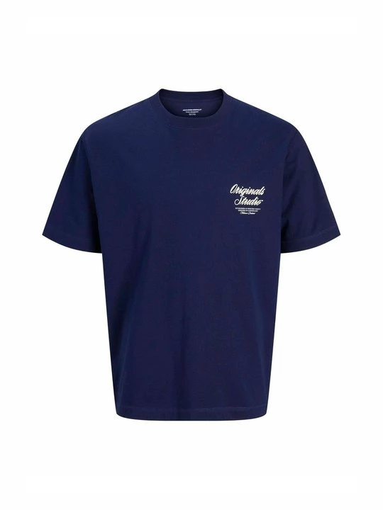 Foto van product T-shirt print Jack&Jones blauw