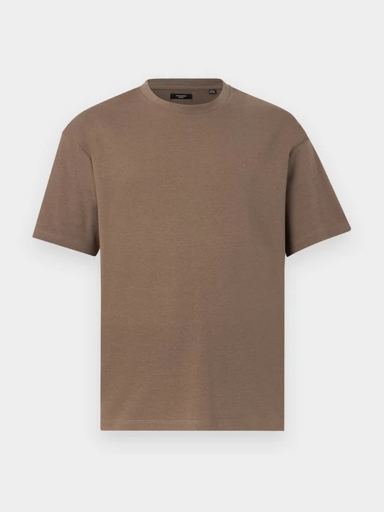 Foto van product T-shirt print Jack&Jones bruin