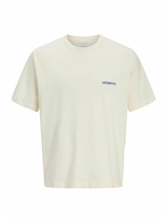 Foto van product T-shirt print Jack&Jones crème