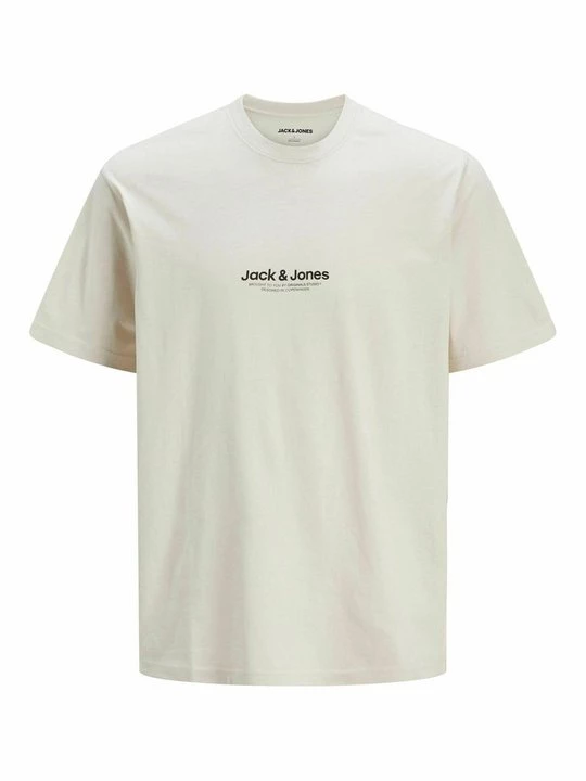 Foto van product T-shirt print Jack&Jones crème