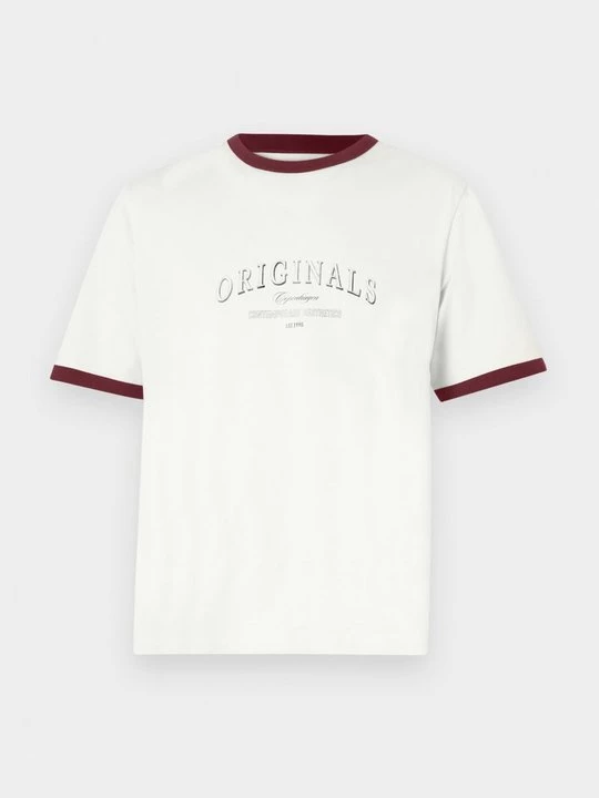 Foto van product T-shirt print Jack&Jones crème