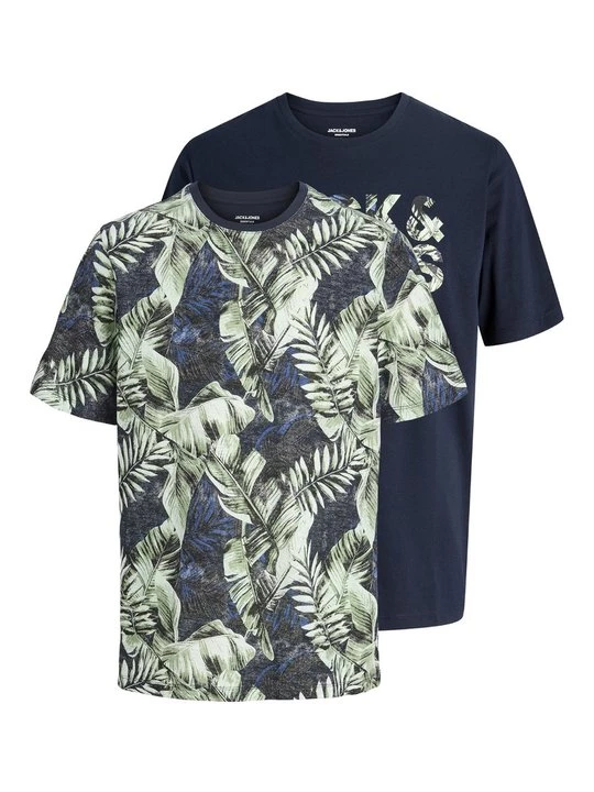 Foto van product T-shirt print Jack&Jones donkerblauw