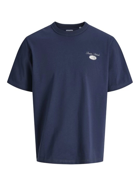 Foto van product T-shirt print Jack&Jones donkerblauw