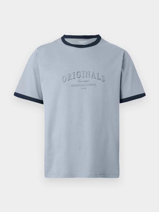 Foto van product T-shirt print Jack&Jones grijs