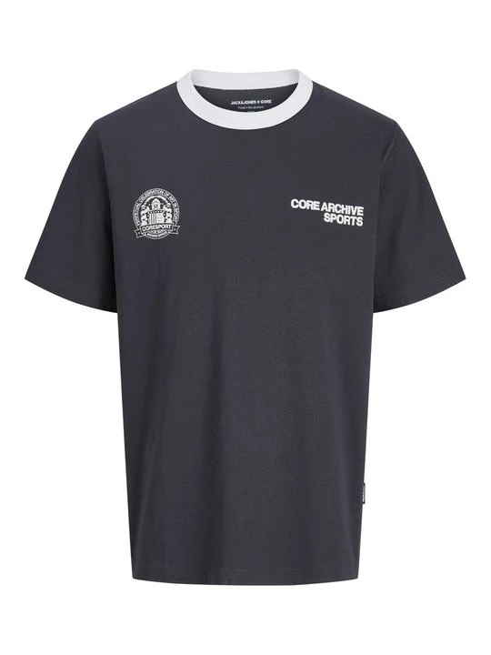 Foto van product T-shirt print Jack&Jones grijs