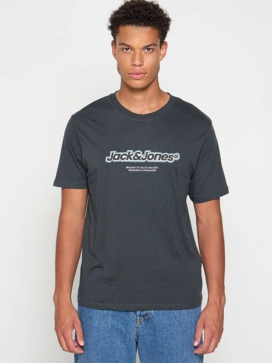 Foto van product T-shirt print Jack&Jones groen