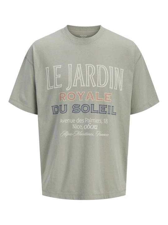 Foto van product T-shirt print Jack&Jones groen