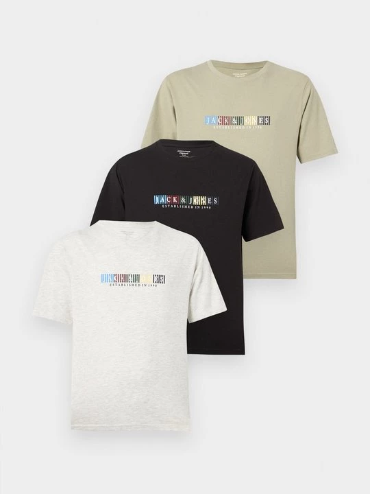 Foto van product T-shirt print Jack&Jones groen