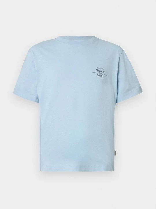 Foto van product T-shirt print Jack&Jones lichtblauw