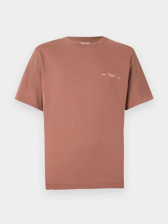 Foto van product T-shirt print Jack&Jones lichtbruin