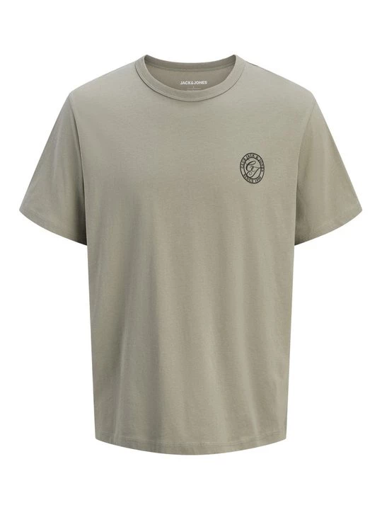 Foto van product T-shirt print Jack&Jones olijfgroen