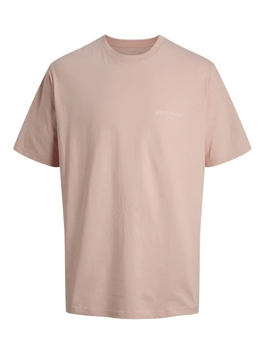 Foto van product T-shirt print Jack&Jones roze