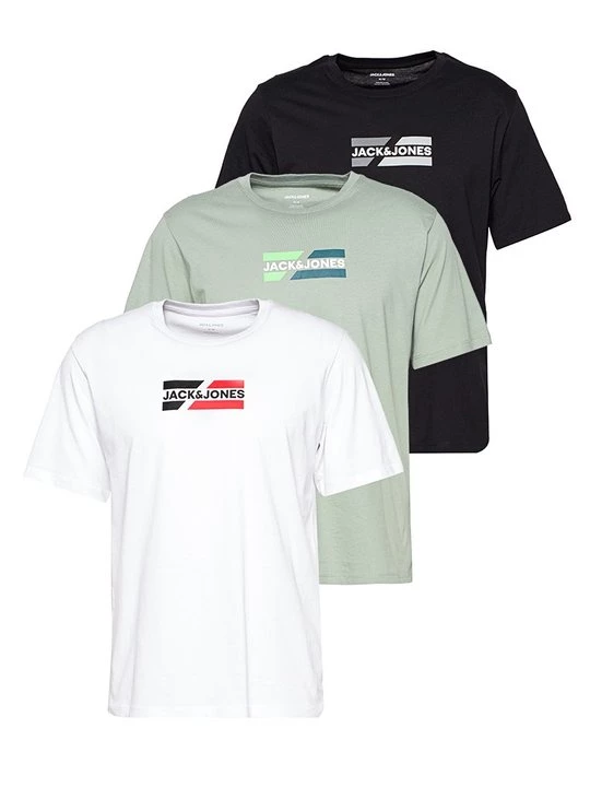 Foto van product T-shirt print Jack&Jones wit
