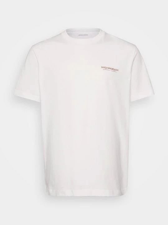 Foto van product T-shirt print Jack&Jones wit